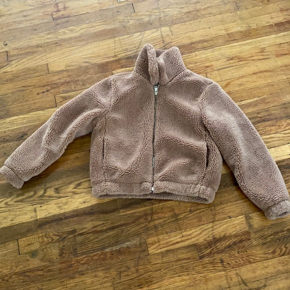 Brown Teddy H&M Jacket - Picture 1 of 3